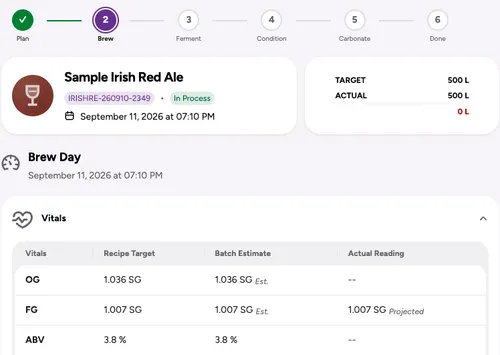 Batch Tracking